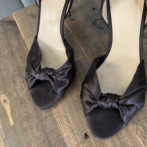 J crew brown satin D’Orsey pump - Picture 2 of 5